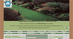 Desktop Screenshot of bluedotlandscaping.com